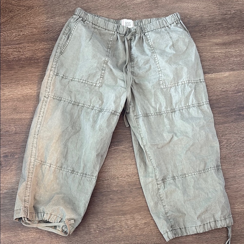 Casual Light Gray Cargo Pants
